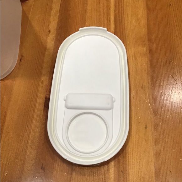 VINTAGE TUPPERWARE MODULAR MATE CEREAL / PASTA KEEPER WHITE SEAL - Picture 8 of 8